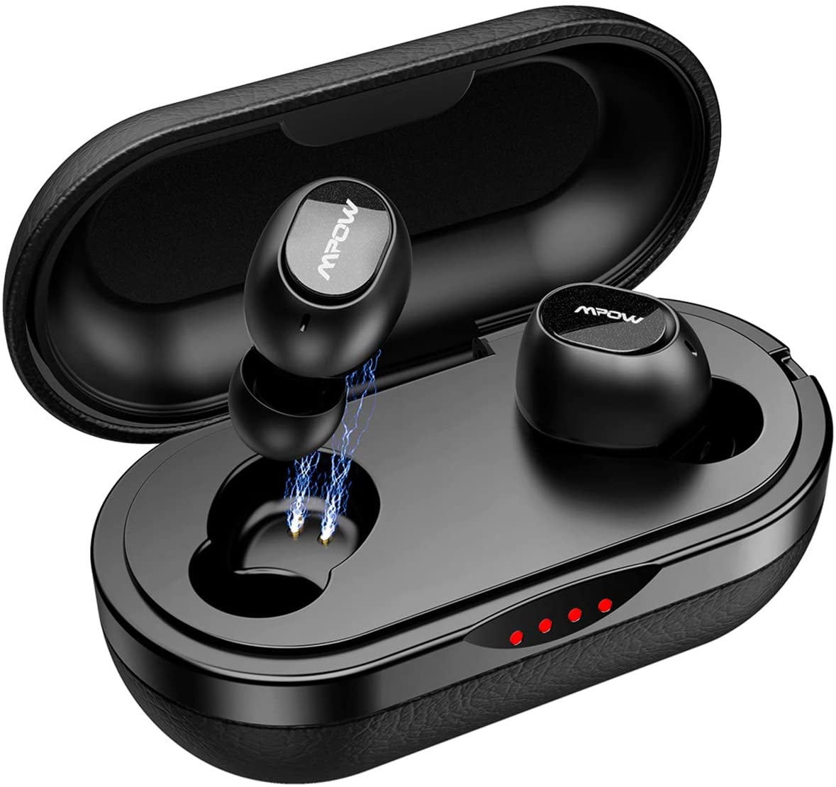 Mpow M5 Bluetooth Earphones, Wireless Earbuds, Featured aptX Bass Stereo  Sound/Up To 42H playtime/CVC 8.0/IPX7/2 Modes, TWS Bluetooth Earphones,  Wireless Earbuds with Charging Case with Mic - Walmart.com