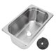 thumbnail image 2 of Fregadero Para RV, Fregadero De Cocina Para RV De Acero Inoxidable 304 Con Salida De 40mm Para Caravana, 2 of 7