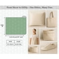thumbnail image 7 of Soimoi Cotton Canvas | 56" Wide, Sold by The Yard | Leaves Pattern - Green | Durable Medium Weight Fabric for Bags, Curtains, Crafts & Dcor, 7 of 7