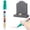 D, variant on Drongq Industrial Marker for Writing and Drawing On Steel and Metals, Paint Markers for Metal, Metal Marking Paint Pen,Metal Marker,Wet Erase Metal Paint,Metal Marking Pen,Washable Removable Paint