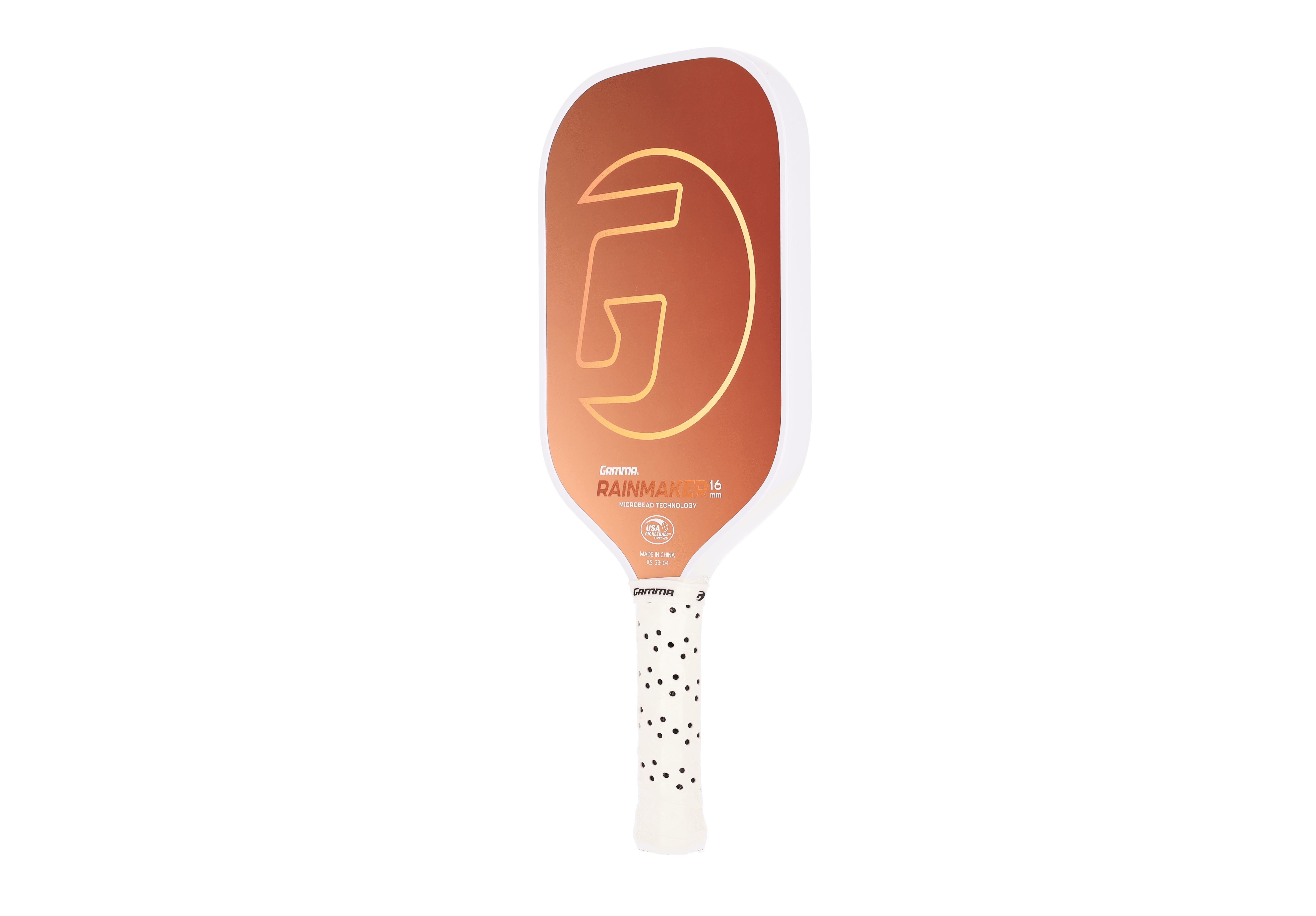 GAMMA Rainmaker 16 Microbead Pickleball Paddle - Orange