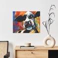 thumbnail image 6 of Xecao Cow for Waterproof Framed Canvas Art - Modern Home Decor with Real Wood Frame for Gifting and Interior Design,Horizontal, 6 of 6