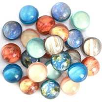 Trianu Planet Bouncy Balls, 24 Pack 30mm Solar System Planets Bouncing Balls for Space Party Favors, Rubber Bounce Balls Bag Filling, Classroom Prizes, Space Party Toys