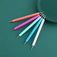 thumbnail image 2 of Paper 5pcs Double Ended Dotting Tools Set Pattern Tracing Ball Stylus Pen for Mandala Rock Painting Embossing Pattern Pottery Clay Craft Nail Art, 2 of 6