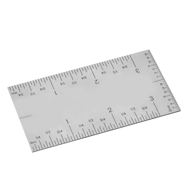 Stainless Steel Square Edge Precision Ruler Home & Tool Durable & Accurate Measuring Device Floor Beam Folding T Posts for Fencing 10 Ft Weight Measuring Cup with Digital Meter Large Protractor Angle