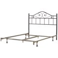 thumbnail image 2 of Hillsdale Furniture Harrison Textured Black Metal Scroll King Headboard with Bed Frame, 2 of 2