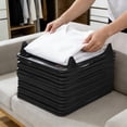 thumbnail image 4 of Creatine Stackable Closet Organizer For Shirts And Garments Folding Boards With Shelf Dividers Maximize Vertical Drawer Storage Wrinkles, 4 of 5