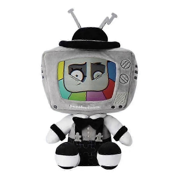 Anime SMG4 Mr.Puzzles Peluche Lindo Relleno de Algodón Suave Almohada Peluche Juguete Habitación Coche Colección Muñeca para Niño A