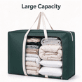 thumbnail image 5 of Miogawg Large Storage Bags, Big Moving Bags With Strong Zippers & Carrying Handles, Storage Totes For Camping, Clothes, Bedding, Comforters, Pillows, 5 of 6