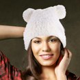 thumbnail image 4 of TEHAUX Gorro Acrílico Con Orejas De Oso Para Mujer Protección Y Estilo En, 4 of 7