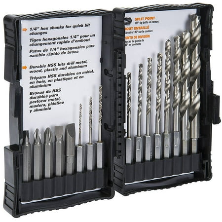 Drill Bit Set 10 Piece - WORX 16-Piece Drill Bit Set