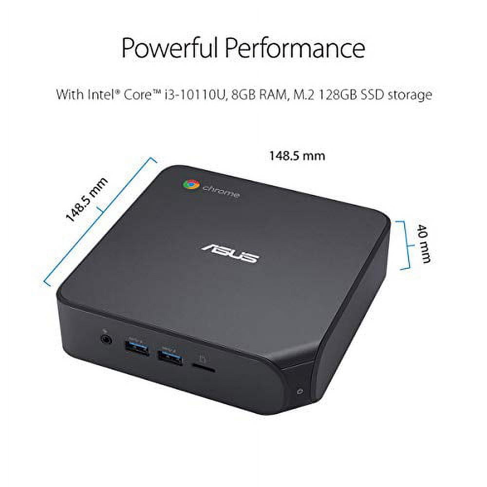 ASUS　chrome box4　i3-10110U ASUS Chromebox 4 with Intel Core i3-10110U, 8GB RAM, M.2