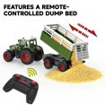 thumbnail image 3 of Tractor a control remoto kolegend con volquete RC y cargador frontal, 3 of 7