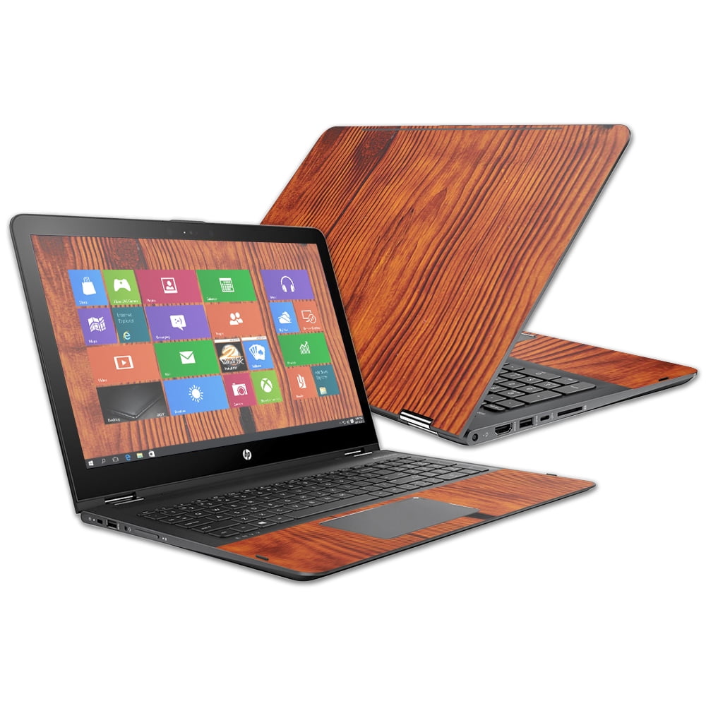 Wood Skin For HP Envy x360 15z 15" (2016) Protective, Durable, and