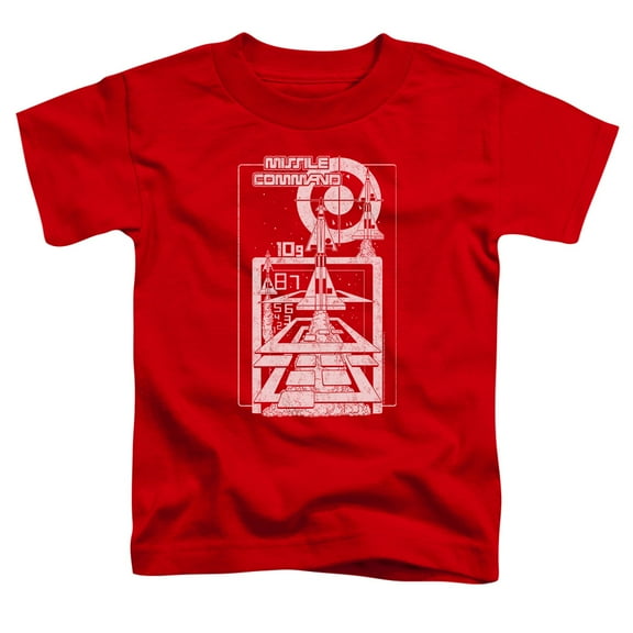 Atari Lift Off S/S Toddler T-Shirt Red
