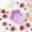 Flower 6.69" Purple, variant on Flower Shape Silicone Cake Mold 7.68 Inch Non-Stick Fluted Tube Pan for Oven