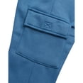 thumbnail image 6 of Quad Seven Boys' Fleece Jogger Set - 4 Piece Solid Pullover Hoodie and Cargo Sweatpants (Size: 8-18), 6 of 7