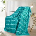 thumbnail image 3 of Healing Blanket Get Well Soon Gifts Teal Compassion Blankets Sympathy Prayer Warm Hugs Courage Sunshine Throw Blankets Soft Cozy Blanket, 3 of 6