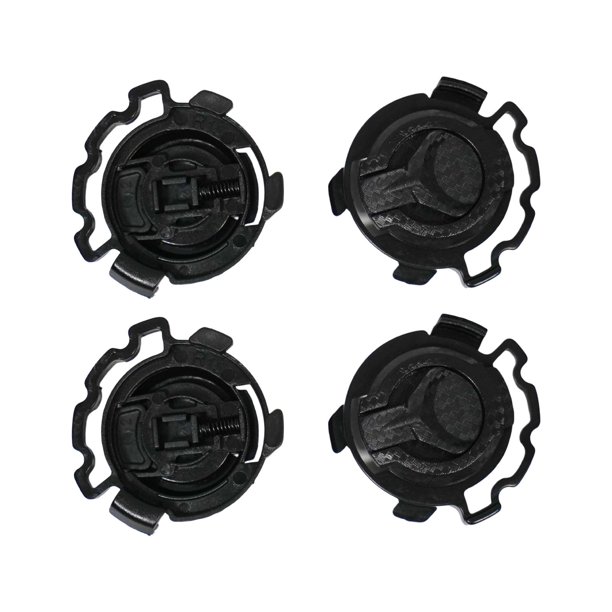 Base de lente para casco de motor de 4 piezas, repuestos de alto rendimiento, fácil de instalar, premium A