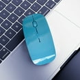 thumbnail image 1 of Silent Wireless Ergonomic Mouse Quiet Click 2.4G Connection Compact Lightweight Long Battery Life for Travel Office Use, 1 of 1