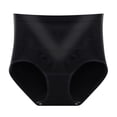thumbnail image 2 of HUPOM Women Cotton Underwear Underwear For Women In Clothing High Waist Leisure Tie Banded Waist Black M, 2 of 9