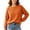 Orange, variant on Iyufng Womens Crew Neck Raglan Sleeve Knit Pullover Sweaters Casual Long Sleeve Top
