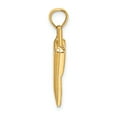 thumbnail image 2 of 14K and White Rhodium 3-D Retro Cell Phone Charm K9283, 2 of 4