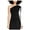 Black - blkcream, variant on Rachel Roy Womens One-Shoulder Knit Sweater, Black, X-Large
