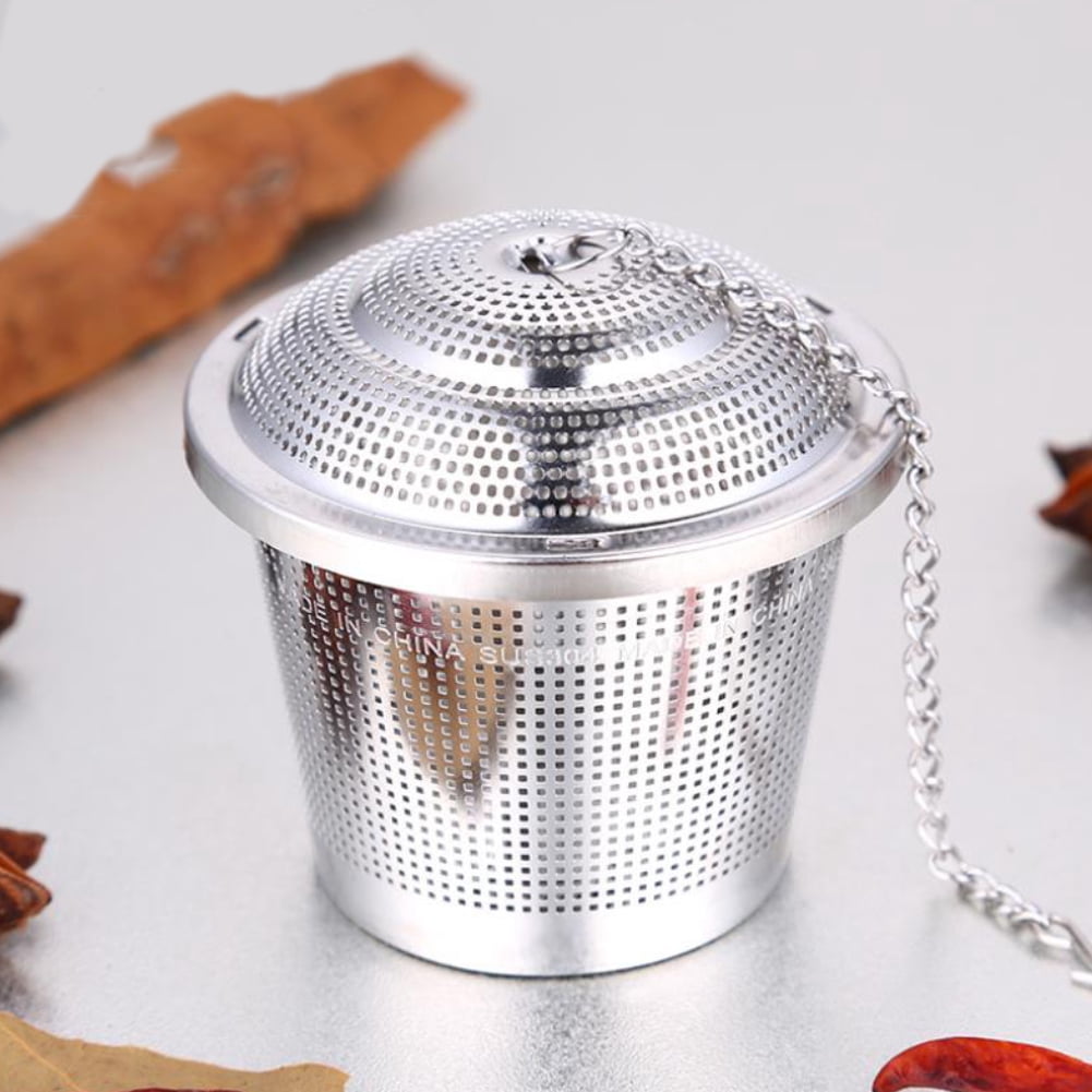 Stainless Steel Tea Ball Infuser - Extra Fine Mesh Strainer For Loose Leaf Tea & Spices, 2 Pack
