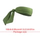 thumbnail image 4 of Sonducket Diadema deportiva de moda, bandas para el sudor traseras ajustables, accesorios de estilo atlético Multicolor de secado rápido para tenis y Accesorio para el cabello Verde oliva, 4 of 6