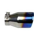 thumbnail image 2 of aFe Power MACH Force-Xp 304 Stainless Steel Clamp-on Exhaust Tip Blue Flame 2-1/2 IN Inlet x 4 IN Outlet x 7 IN L 49T25404-L071, 2 of 6