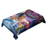 The Princess and the Frog square tablecloth has an iconic print, fits most tables, and is easy to care for. It adds a nostalgic touch and is perfect for fans，55" x 71"（140*180cm）