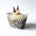 thumbnail image 2 of 50 envoltorios para cupcakes de de filigrana de encaje, cajas de , favores de , oro perfecl Envolturas para Magdalenas, 2 of 3