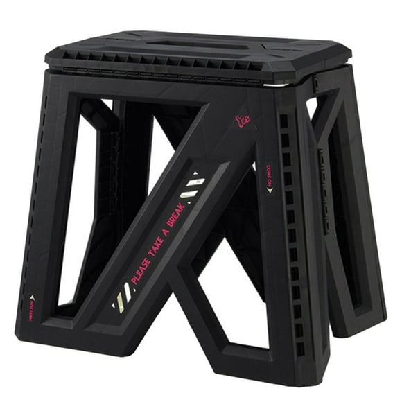 Taburete plegable al aire libre multifuncional, taburete de alojamiento de camping