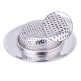 thumbnail image 3 of 4.5" Diameter Stainless Steel Kitchen Sink Strainer, Large, 3 of 4