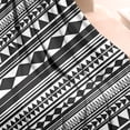 thumbnail image 3 of Black White Ethnic Pattern Blanket,Comfortable Soft Lamb Wool Throw Blanket,All Season,Warm Lightweight Blankets for Sofa Bed Couch Living Room Chair,50"x60", 3 of 4