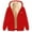 (Type 17)Red, variant on Hoodies for Women Winter Fleece Sweatshirt - Full Zip Up Thick Hooded Jacket Long Sleeve