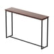 thumbnail image 2 of Mesa de consola estrecha para Bar, mesa de Pub, mesa de pie, gabinete de Metal detrás del sofá, mesa auxiliar para sala de estar y pasillo 100x15x85cm, 2 of 8