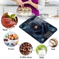 thumbnail image 4 of BZSMCE Digital Food Scale Kitchen Scales Creatively Glistening Noir Pattern Baking Cooking Keto and Meal Prep, with LCD Display, 4 of 7