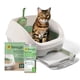 thumbnail image 1 of Sistema de Caja de Arena para Gatos, Kit de iniciación de Sistema , Caja de Arena, pellets y Almohadillas, 1 of 7