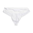 thumbnail image 7 of SGFCWSX Men's Sheer Mesh Briefs** White XL, 7 of 7