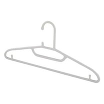 Yooshoverk Non Slip Hanger Wide Shoulder Clothes Hanger Heavy Duty Garment Rack No Crease Design Wet Dry Use Single Pack