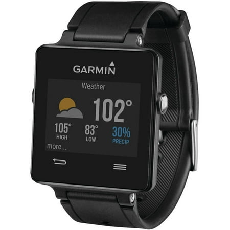 Garmin Vivoactive Smartwatch GPS / Activity Tracker / Pedometer / Sleep Monitor with Phone Notifications, Black (fits wrists 5.35-9.25&quot;)
