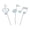 Silver, variant on Music Notes Cupcake Toppers Black Glitter Musical Symbol Cupcake Picks for Rock Music Concert Theme Baby Shower Wedding Birthday Party Cake Decorations Supplies
