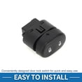 thumbnail image 4 of Interruptor de bloqueo de puerta de automóvil Unique Bargains No.15835662 para Chevrolet Malibu 2008 2009 Plástico Metal Negro, 4 of 6