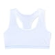 thumbnail image 1 of Qarigey Ropa interior para chica adolescente finamente elaborada que absorbe el sudor y es cómoda de llevar, sujetador deportivo transpirable Ropa interior Blanco Talla única, 1 of 6
