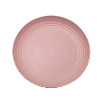 YIKA Shatterproof Plastic Reusable Dinner Trays Dishwasher Microwave Safe For Kitchens Camping Multi Color Food Serving Trays Pink