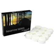 Survival Frog Hexamine Fuel Tablets 12 Smokeless Tabs in Sealed Pouch