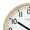 Gold, variant on Mainstays Basic Indoor 8.78" Black Analog Round Modern Wall Clock