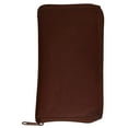 thumbnail image 6 of Genuine Leather Zip Around Credit Card Organizer Wallet with ID Window 729 CF (C), 6 of 14